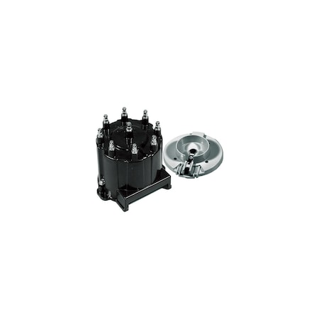 Quicksilver Distributor Cap, Rotor Kit For 1998 & Newer GM V-8 W Delco HEI Ignition 808483Q2